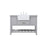Elegant Kitchen/Bath Clement 48" Single Bathroom Vanity, Grey - VF60148GR