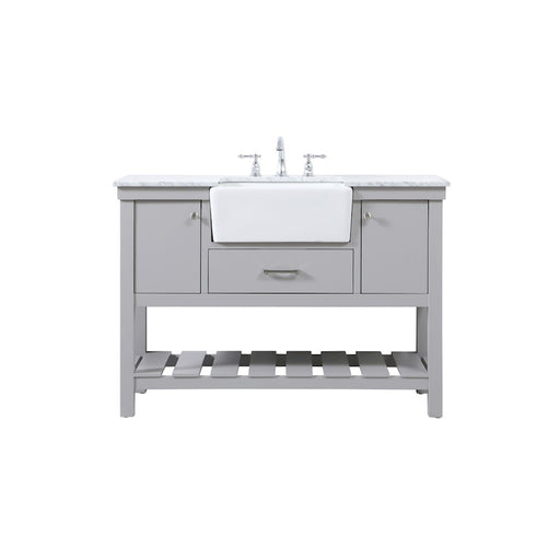 Elegant Kitchen/Bath Clement 48" Single Bathroom Vanity, Grey - VF60148GR