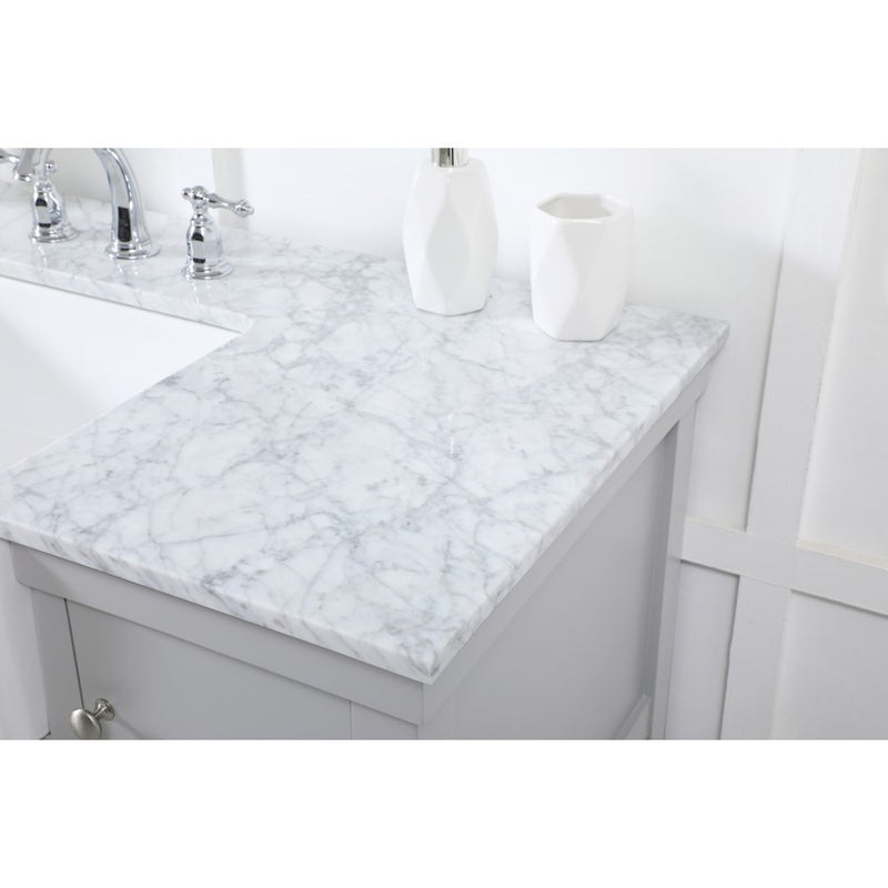 Elegant Kitchen/Bath Clement 48" Single Bathroom Vanity, Grey
