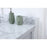 Elegant Clement 48" Single Bathroom Vanity, Grey/Backsplash