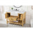 Elegant Clement 48" Single Bathroom Vanity, Natural Wood