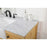 Elegant Clement 48" Single Bathroom Vanity, Natural Wood