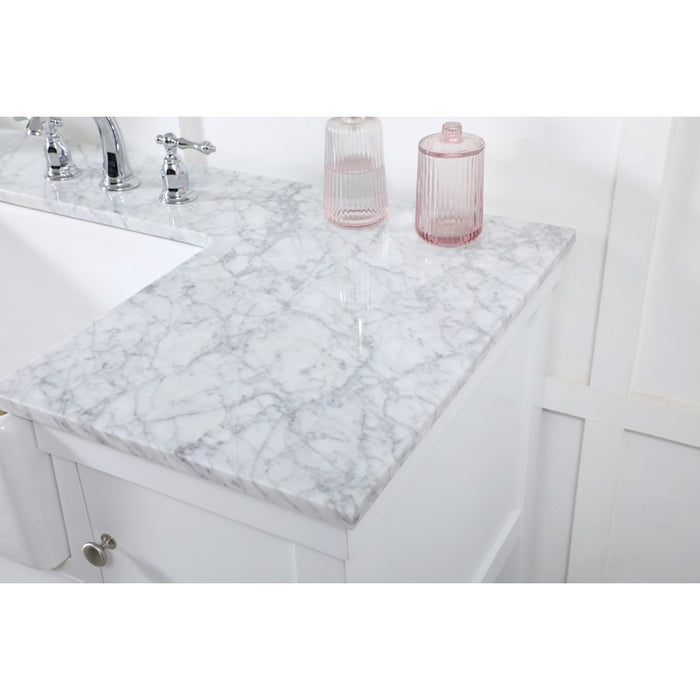 Elegant Kitchen/Bath Clement 48" Single Bathroom Vanity, White
