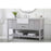 Elegant Kitchen/Bath Clement 60" Single Bathroom Vanity, Black