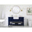 Elegant Kitchen/Bath Clement 60" Single Bathroom Vanity, Black