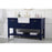 Elegant Kitchen/Bath Clement 60" Single Bathroom Vanity, Blue