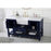 Elegant Kitchen/Bath Clement 60" Single Bathroom Vanity, Blue