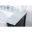 Elegant Kitchen/Bath Clement 60" Double Bathroom Vanity, Black
