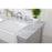 Elegant Kitchen/Bath Clement 60" Double Bathroom Vanity, Grey