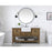 Elegant Clement 60" Double Bathroom Vanity, Natural Wood