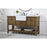 Elegant Kitchen/Bath Clement 60" Single Bathroom Vanity, Driftwood