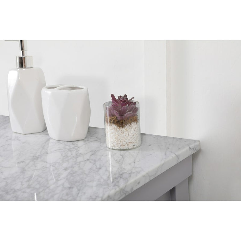 Elegant Kitchen/Bath Clement 60" Single Bathroom Vanity, Grey