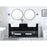 Elegant Kitchen/Bath Clement 60" Single Bathroom Vanity, White
