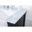 Elegant Kitchen/Bath Clement 72" Double Bathroom Vanity, Black