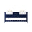 Elegant Kitchen/Bath Clement 72" Double Bathroom Vanity, Blue - VF60172DBL