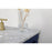 Elegant Kitchen/Bath Clement 72" Double Bathroom Vanity, Blue