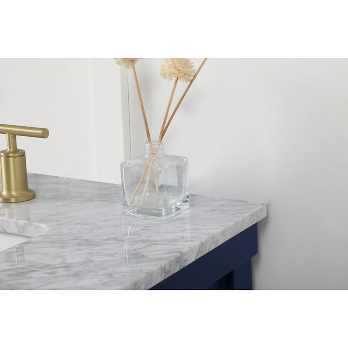 Elegant Kitchen/Bath Clement 72" Double Bathroom Vanity, Blue