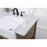 Elegant Kitchen/Bath Clement 72" Double Bathroom Vanity, Driftwood