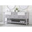 Elegant Kitchen/Bath Clement 72" Double Bathroom Vanity, Grey