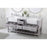 Elegant Kitchen/Bath Clement 72" Double Bathroom Vanity, Grey