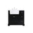 Elegant Kitchen/Bath Franklin 36" Single Bathroom Vanity, Black - VF60236BK