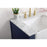 Elegant Kitchen/Bath Franklin 36" Single Bathroom Vanity, Blue