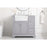 Elegant Kitchen/Bath Franklin 36" Single Bathroom Vanity, Grey