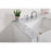 Elegant Kitchen/Bath Franklin 36" Single Bathroom Vanity, White