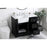 Elegant Kitchen/Bath Franklin 42" Single Bathroom Vanity, Black