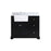 Elegant Franklin 42" Single Bathroom Vanity, Black/Backsplash - VF60242BK-BS