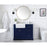 Elegant Kitchen/Bath Franklin 42" Single Bathroom Vanity, Blue