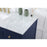 Elegant Kitchen/Bath Franklin 42" Single Bathroom Vanity, Blue