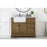 Elegant Franklin 42" Single Bathroom Vanity, Driftwood/Backsplash