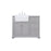 Elegant Kitchen/Bath Franklin 42" Single Bathroom Vanity, Grey - VF60242GR