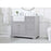 Elegant Kitchen/Bath Franklin 42" Single Bathroom Vanity, Grey