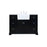 Elegant Kitchen/Bath Franklin 48" Single Bathroom Vanity, Black - VF60248BK