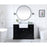 Elegant Kitchen/Bath Franklin 48" Single Bathroom Vanity, Black