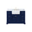 Elegant Kitchen/Bath Franklin 48" Single Bathroom Vanity, Blue/BS - VF60248BL-BS