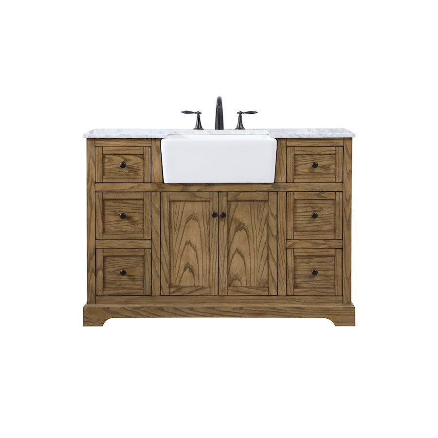 Elegant Kitchen/Bath Franklin 48" Single Bathroom Vanity, Driftwood - VF60248DW