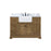 Elegant Franklin 48" Single Bathroom Vanity, Driftwood/BS - VF60248DW-BS