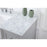 Elegant Kitchen/Bath Franklin 48" Single Bathroom Vanity, Grey