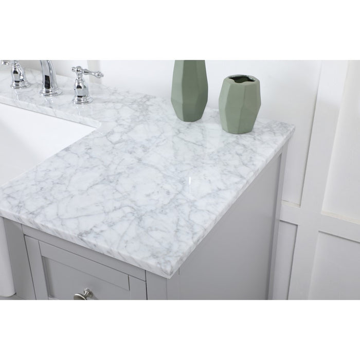 Elegant Kitchen/Bath Franklin 48" Single Bathroom Vanity, Grey