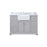 Elegant Kitchen/Bath Franklin 48" Single Bathroom Vanity, Grey/BS - VF60248GR-BS