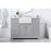 Elegant Kitchen/Bath Franklin 48" Single Bathroom Vanity, Grey/BS