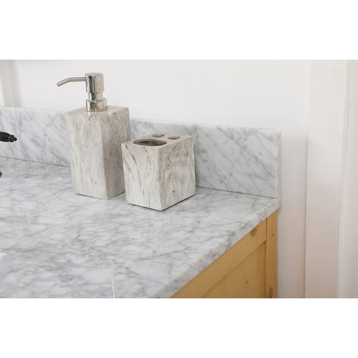 Elegant Franklin 48" Single Bathroom Vanity, Natural Wood/BS