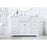 Elegant Kitchen/Bath Franklin 48" Single Bathroom Vanity, White