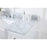 Elegant Franklin 48" Single Bathroom Vanity, White/BS