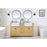 Elegant Kitchen/Bath Franklin 60" Double Bathroom Vanity, Grey