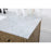 Elegant Kitchen/Bath Franklin 60" Single Bathroom Vanity, Driftwood