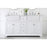 Elegant Kitchen/Bath Franklin 60" Double Bathroom Vanity, White